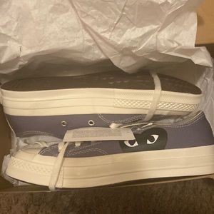 Converse X Comme dew Garçons size 7 men
